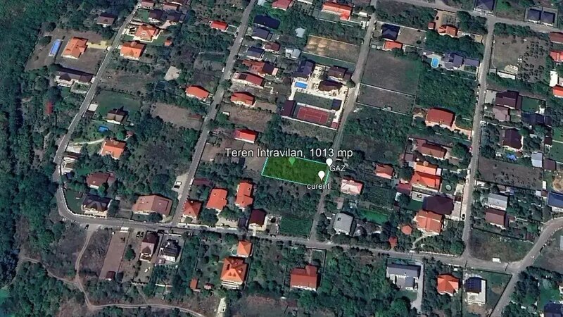 Pasarea, Branesti, teren intravilan, 1.013 mp,